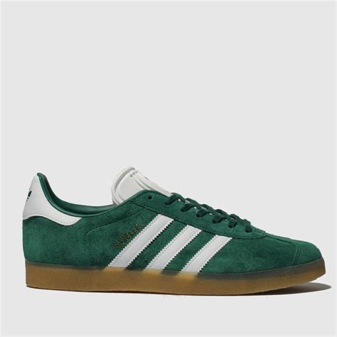 dark green adidas gazelle